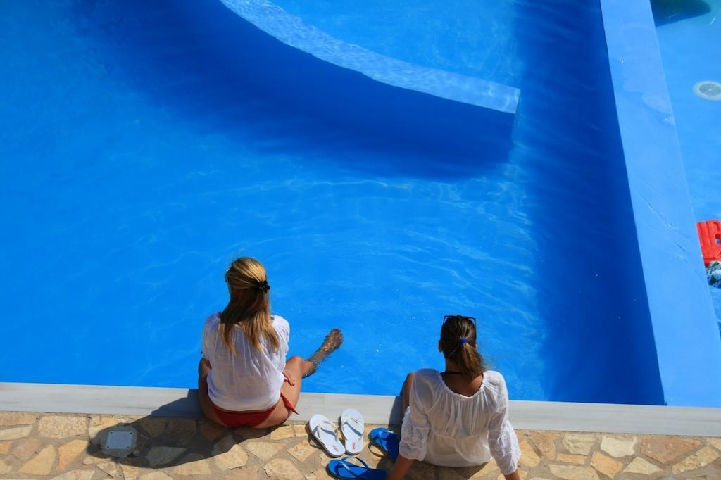 Hotel Lefkas Petra Áyios Nikítas Exteriér fotografie